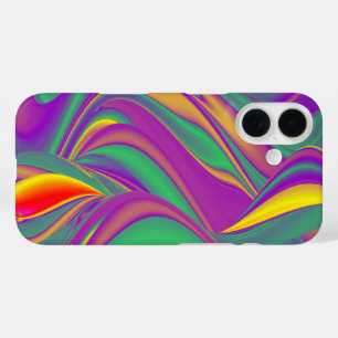 Coques iPhone 16 La magie des couleurs Abstrait Rainbowart 3D