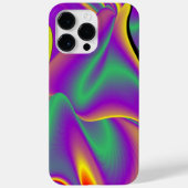 Coques Case-Mate iPhone La magie des couleurs Abstrait Rainbowart 3D (Verso)