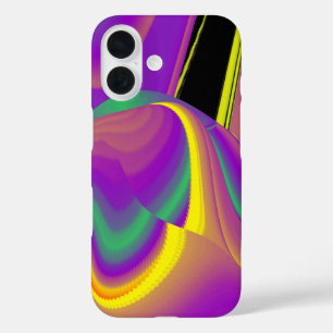 Coques iPhone 16 La magie des couleurs Abstrait Rainbowart 3D
