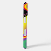 Coques Case-Mate iPhone La magie des couleurs Abstrait Rainbowart 3D (Verso / Droite)
