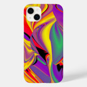 Coques Case-Mate iPhone La magie des couleurs Abstrait Rainbowart 3D (Verso)