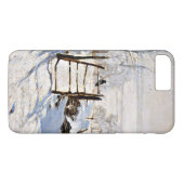 Coques Case-Mate iPhone La Magpie par Claude Monet (Dos (Horizontal))