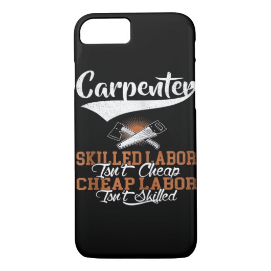 Coques Case-Mate iPhone La main-d’oeuvre qualifiée de charpentier n’est pa (Dos)