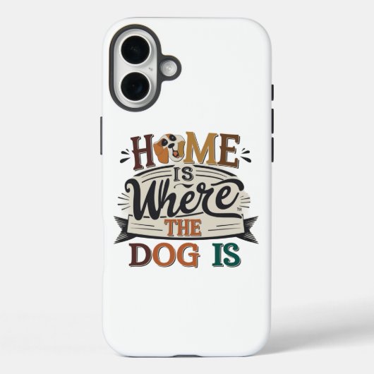 Coques Case-Mate iPhone La maison est Chiens (Verso)