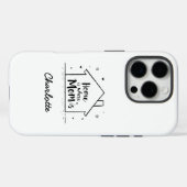 Coques Case-Mate iPhone La maison où maman est | Mignonne maman simple (Verso (horizontal))