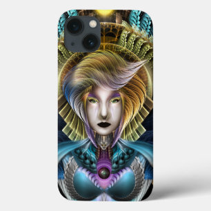 Case-Mate iPhone Case La Majesté De Trilia Fractal Portrait Imaginaire