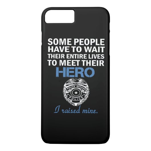 Coques Case-Mate iPhone La maman du policier (Dos)