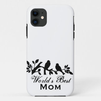 Case-Mate iPhone Case La meilleure branche Silhouet d'oiseau du jour de