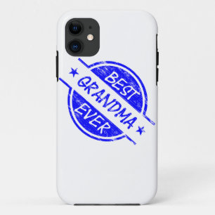 Etui iPhone Case-Mate La meilleure grand-maman toujours bleue