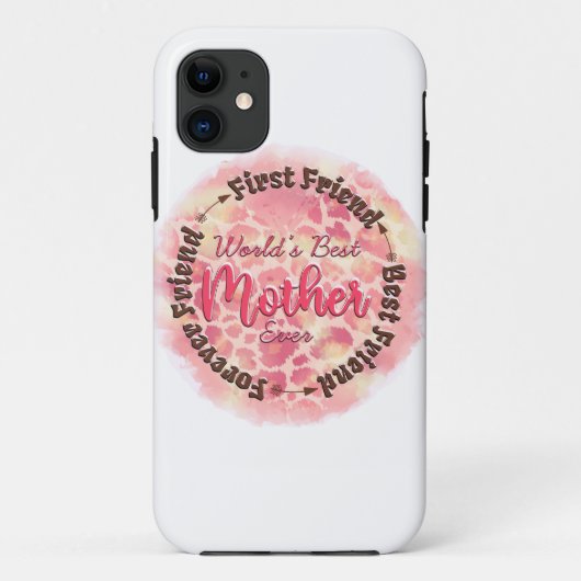Coques Case-Mate iPhone La meilleure mère du monde (Dos)