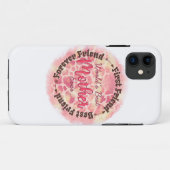 Coques Case-Mate iPhone La meilleure mère du monde (Dos (Horizontal))