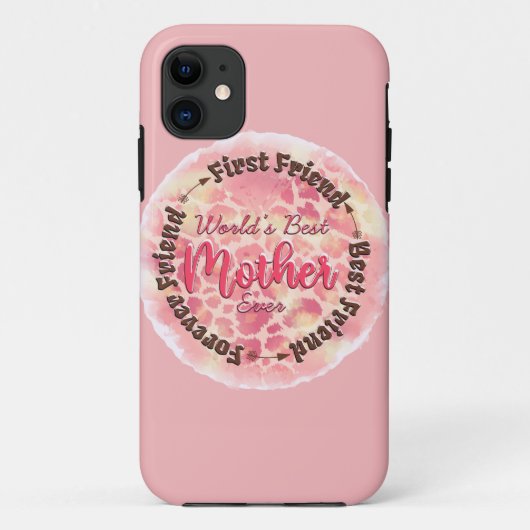 Coques Case-Mate iPhone La meilleure mère du monde (Dos)