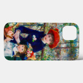 Coques Case-Mate iPhone La mère et l'enfant de Renoir (Verso (horizontal))