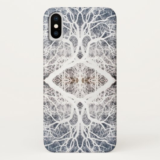 Coques Case-Mate iPhone La Mort de White Silhouetted (Dos)