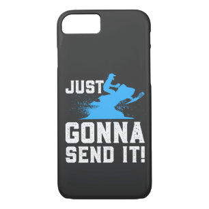 Case-Mate iPhone Case La motoneige, ça va l'envoyer