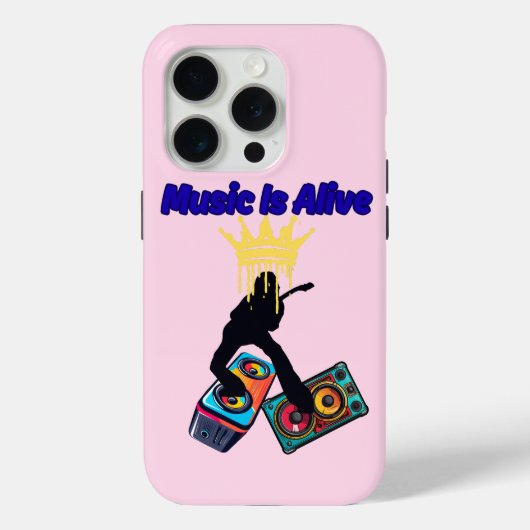 Coques Case-Mate iPhone La musique est vivante (Verso)