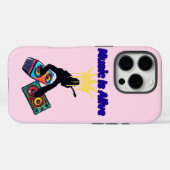 Coques Case-Mate iPhone La musique est vivante (Verso (horizontal))