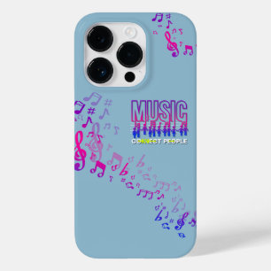 Coque Pour iPhone 14 Pro La musique rapproche les gens