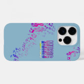 Coques Case-Mate iPhone La musique rapproche les gens | (Verso (horizontal))