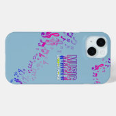 Coques Case-Mate iPhone La musique rapproche les gens | (Verso (horizontal))