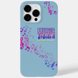 Coque Pour Pour iPhone 14 Pro Max La musique rapproche les gens