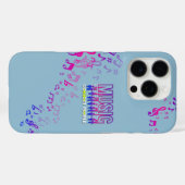Coques Case-Mate iPhone La musique rapproche les gens | (Verso (horizontal))