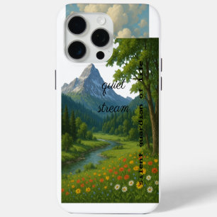 Coque iPhone 15 Pro Max La nature, gardienne silencieuse de la vie.