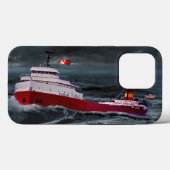 Coques Case-Mate iPhone LA Naufrage de l'EDMUND FITZGERALD (Verso (horizontal))