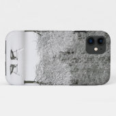 Coques Case-Mate iPhone La neige a couvert le paysage (Dos (Horizontal))