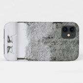 Coques Case-Mate iPhone La neige a couvert le paysage (Dos (Horizontal))