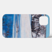 Coques Case-Mate iPhone La neige ombrage 2010 (Verso (horizontal))