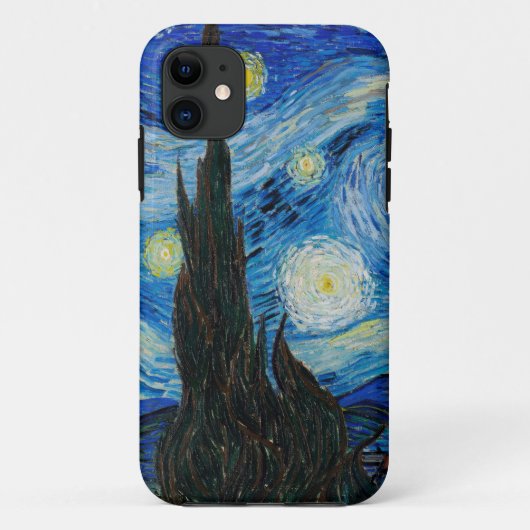 Coques Case-Mate iPhone La nuit étoilée de Van Gogh (Dos)