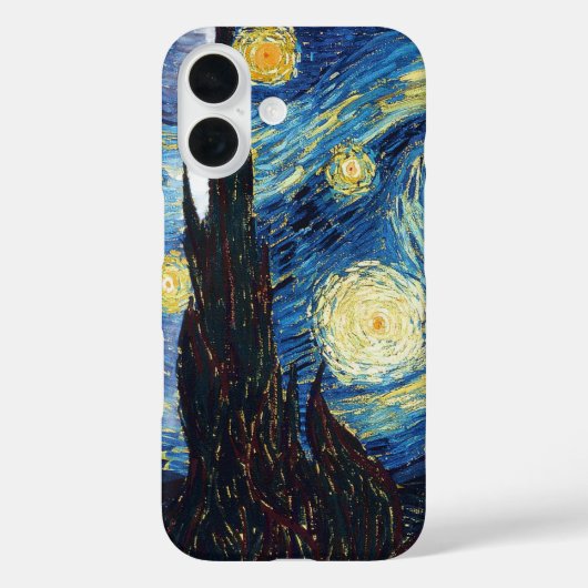 Coques Case-Mate iPhone La nuit étoilée par Vincent Van Gogh (Verso)