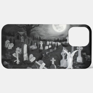 Case-Mate iPhone Case La nuit sur le cimetière - Angel avec Diable