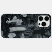 Coques Case-Mate iPhone La nuit sur le cimetière - Diable (Verso (horizontal))