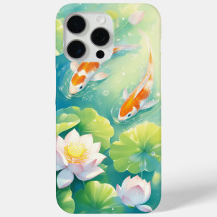 Coque iPhone 15 Pro Max Là où Koi Dreams nage