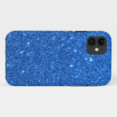 Coques Case-Mate iPhone La Parties scintillant Bleue Clair Éclate (Dos (Horizontal))