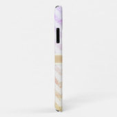 Coques Case-Mate iPhone *~* La Parties scintillant Chevron Lavender Sparkl (Dos/Droite)