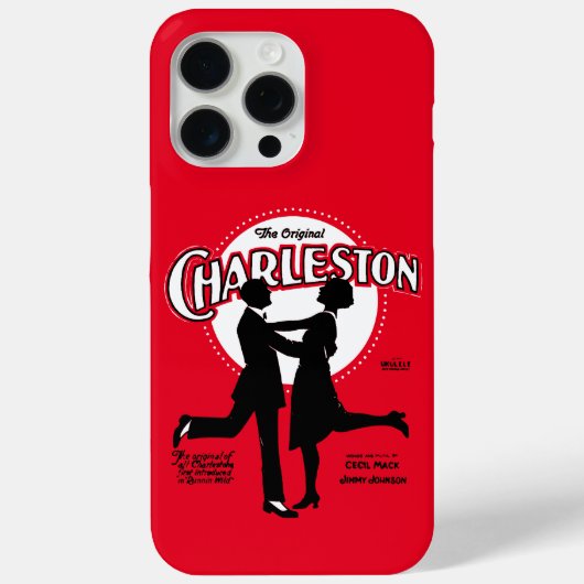 Coques Case-Mate iPhone La partition de danse originale de Charleston 1923 (Verso)