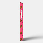 Coques Case-Mate iPhone La pastèque d'été sur le Motif rose (Verso / Gauche)