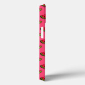 Coques Case-Mate iPhone La pastèque d'été sur le Motif rose (Verso / Droite)