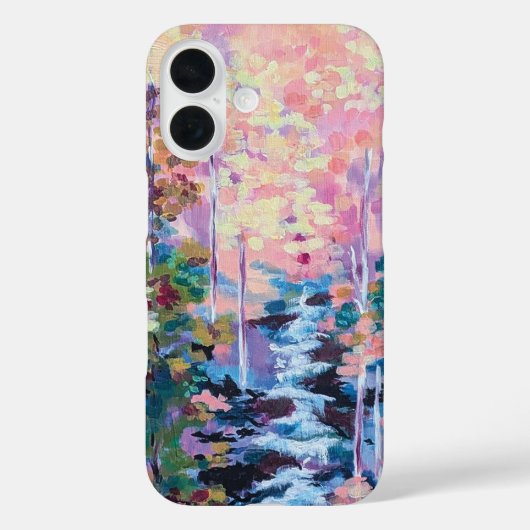 Coques Case-Mate iPhone La peinture de l'impressionnisme de la nature (Verso)