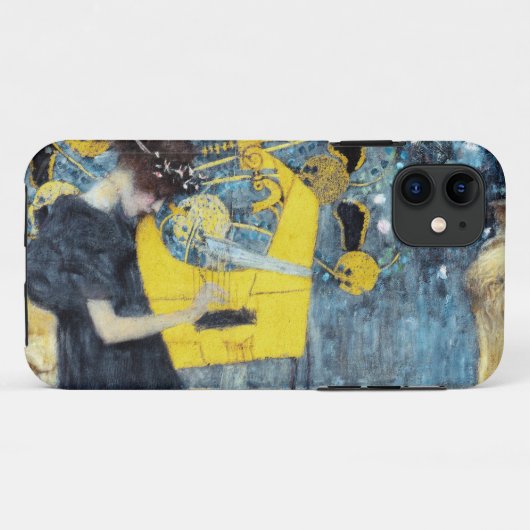 Coques Case-Mate iPhone La peinture musicale de Gustav Klimt (Dos (Horizontal))