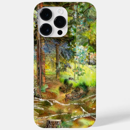 Coques Case-Mate iPhone La pinède (Verso)