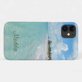 Coques Case-Mate iPhone La plage de Grace Bay (Dos (Horizontal))