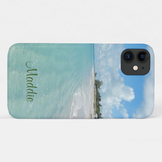 Coques Case-Mate iPhone La plage de Grace Bay (Dos (Horizontal))