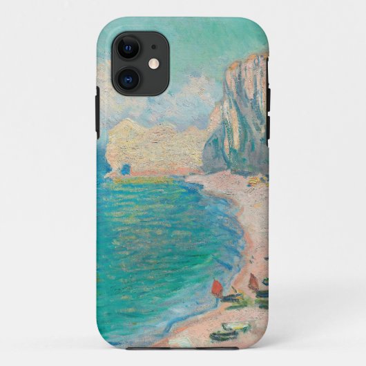 Coques Case-Mate iPhone La plage et la Falaise d'Amont, (Dos)
