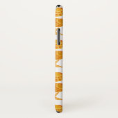 Coques Case-Mate iPhone La plage orange Shell modèlent (Dos/Droite)