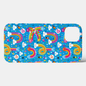 Coques Case-Mate iPhone la pluie d'arcs-en-ciel de nuages laisse tomber le (Verso (horizontal))
