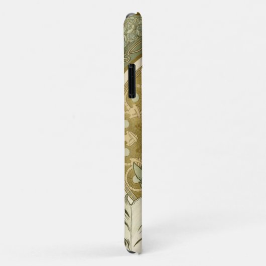 Coques Case-Mate iPhone La Plume d'Alphonse Mucha (Dos/Droite)